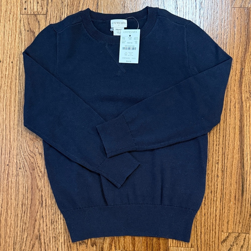 NWT Crewcuts Navy Blue Crewcuts Toddler Boy XS (4-5)
